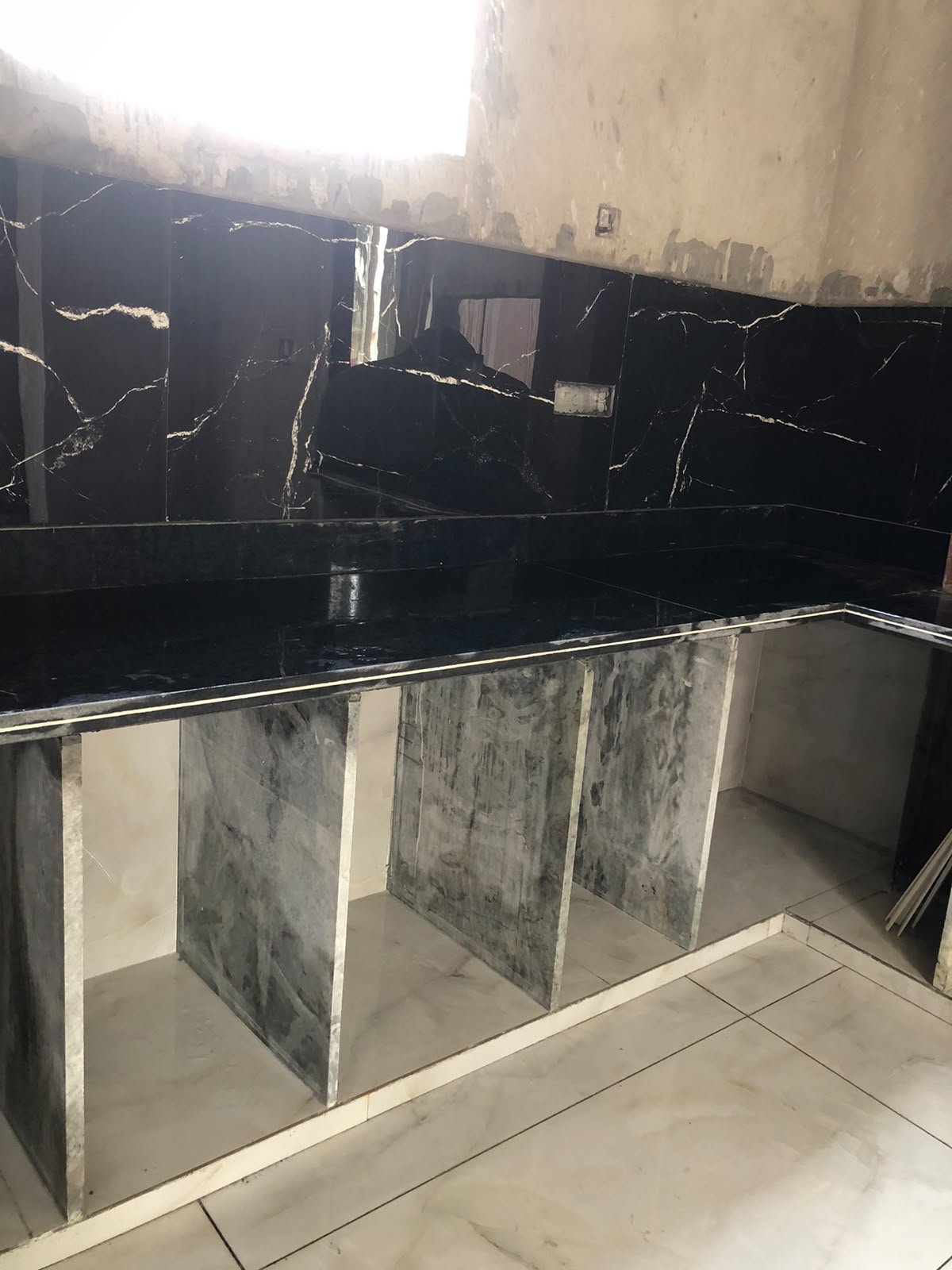 Salman tiles pattar work