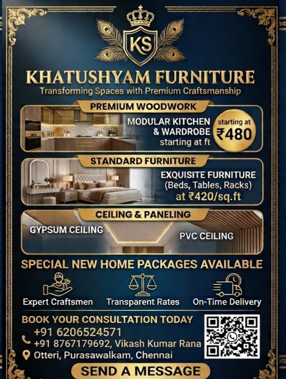 khatushyam furniture and interior design