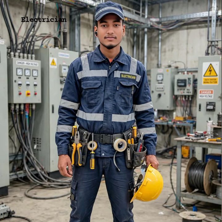electrician working